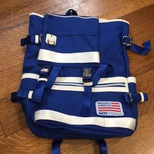 Skyy Vodka promo canvas backpack tote bag
